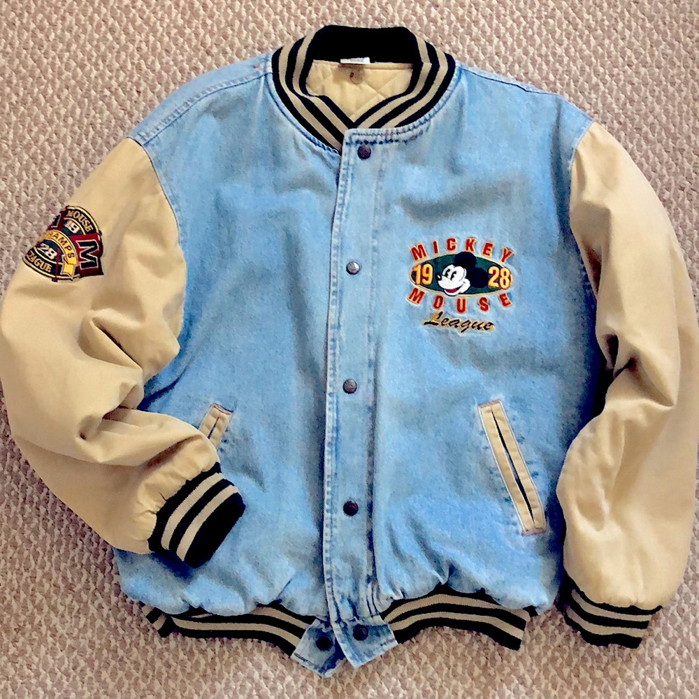 Mickey Mouse League denim jacket